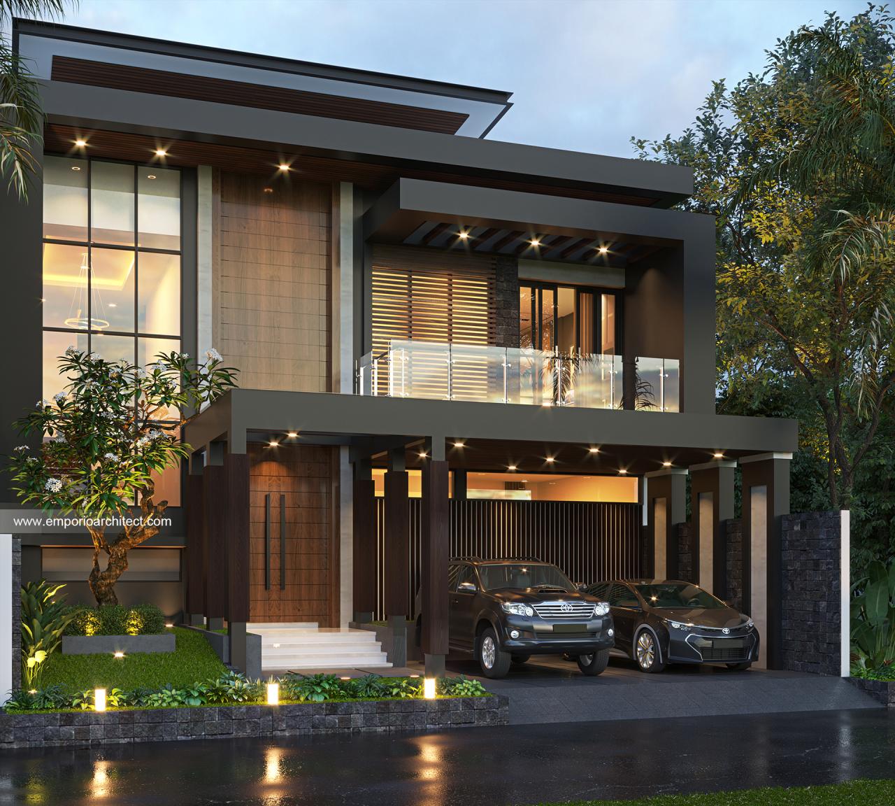 5 Desain Rumah Modern 1 Lantai Terbaik Karya Emporio