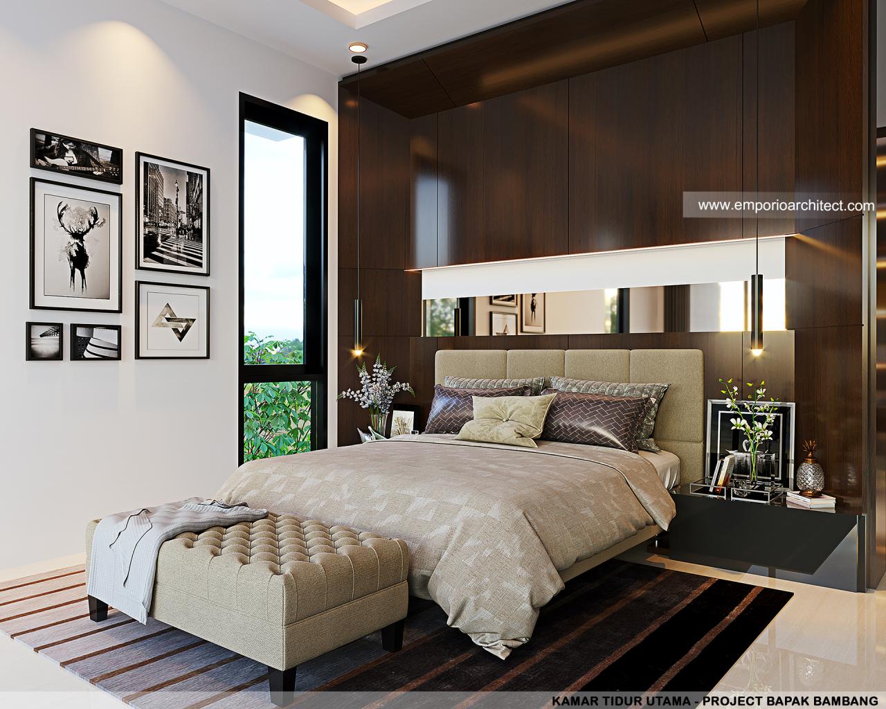 #interiordesign - Mr. Bambang Modern House 2.5 Floors Design - BSD ...