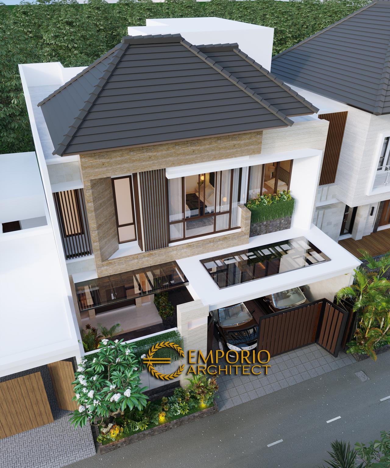 Desain Rumah Modern 2.5 Lantai Bapak Didi di Jakarta Selatan