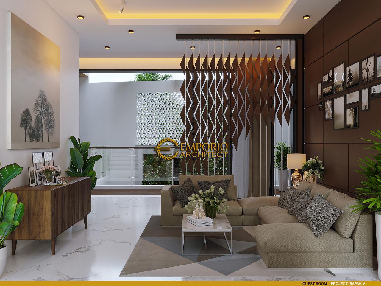 Mr. V Modern House 3.5 Floors Design - Jakarta Timur 13880 - Interior ...