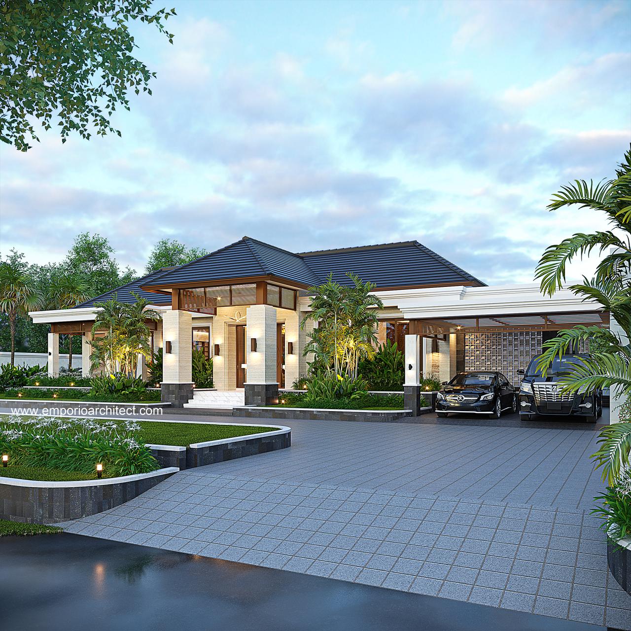 Mrs Wn Villa Bali House Floor Design Sragen Jawa Tengah