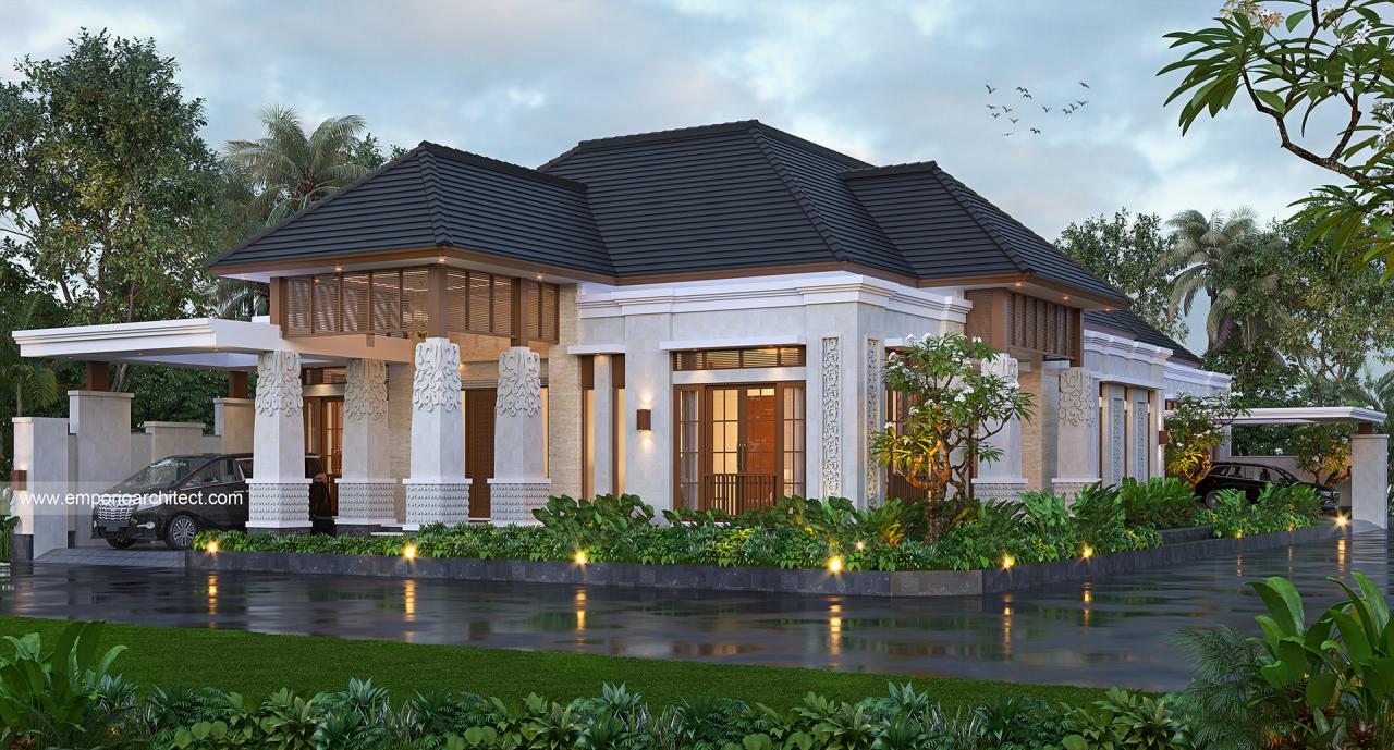 Desain Rumah Villa Bali Lantai Ibu Rse Bengkulu