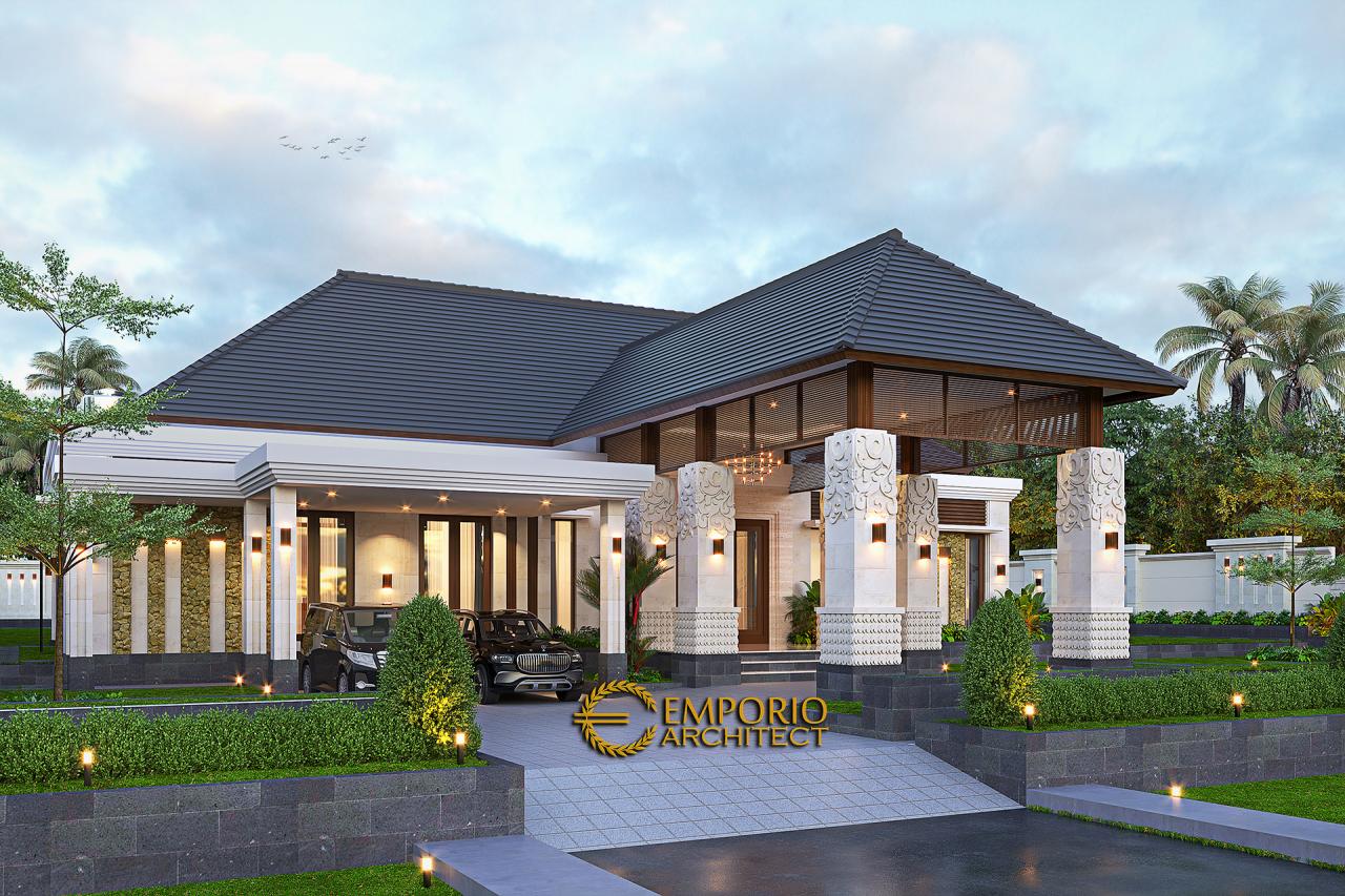 Desain Rumah Villa Bali Lantai Ibu Wayan Sulawesi Barat