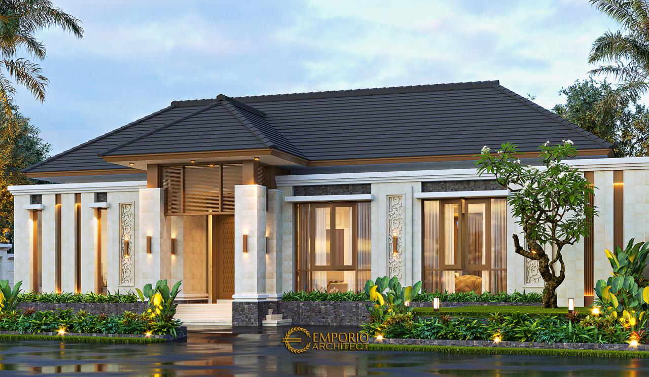 Mrs. Fenny Villa Bali House 1 Floors Design - Jakarta 21520 - Villa ...