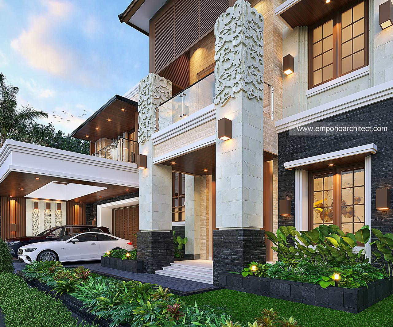 Mrs. FTR 1414 Villa Bali House 2 Floors Design - Bandung 27727 ...