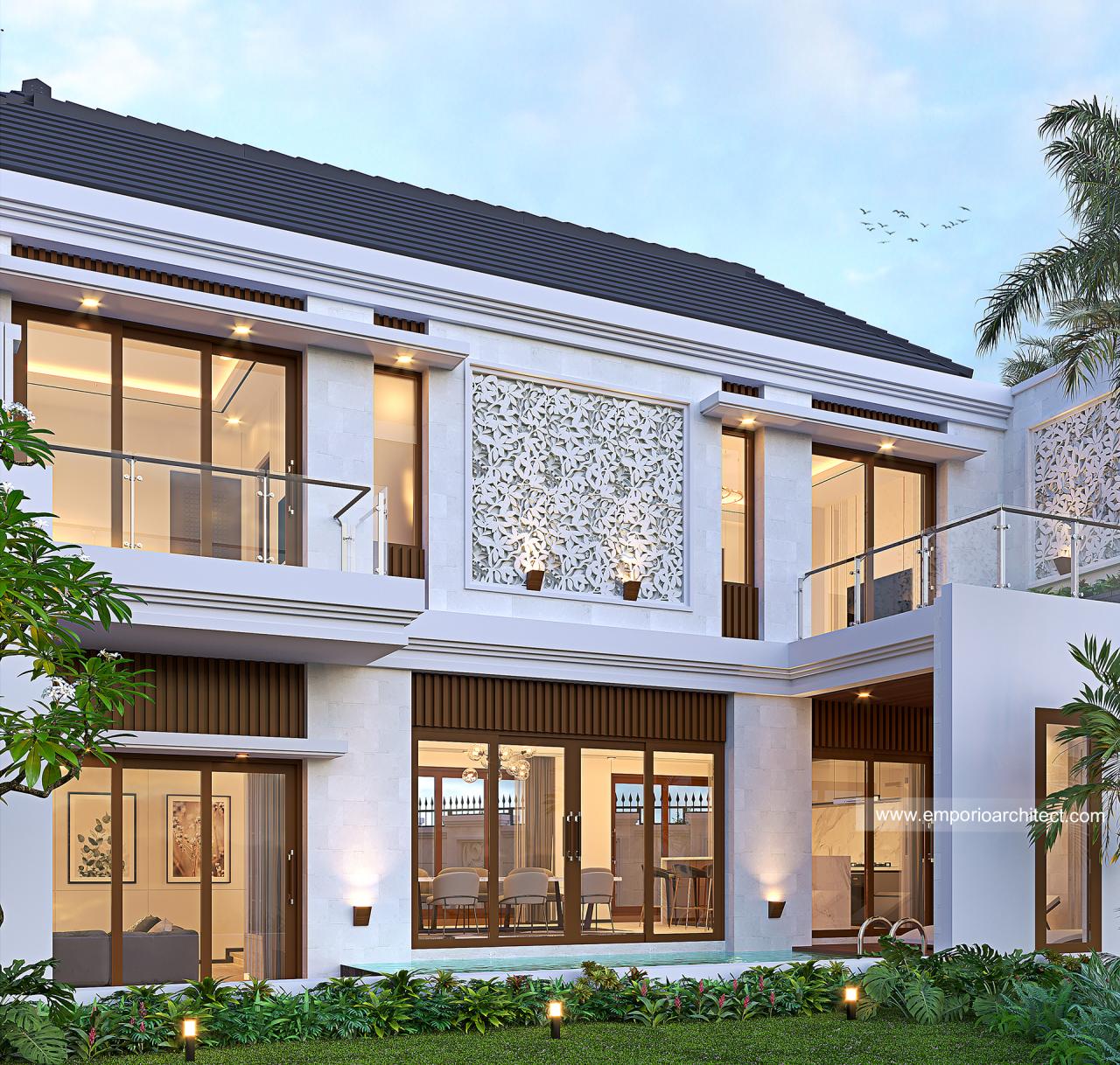 Mrs. LZA 1377 Villa Bali House 2 Floors Design - Tangerang 27238 ...