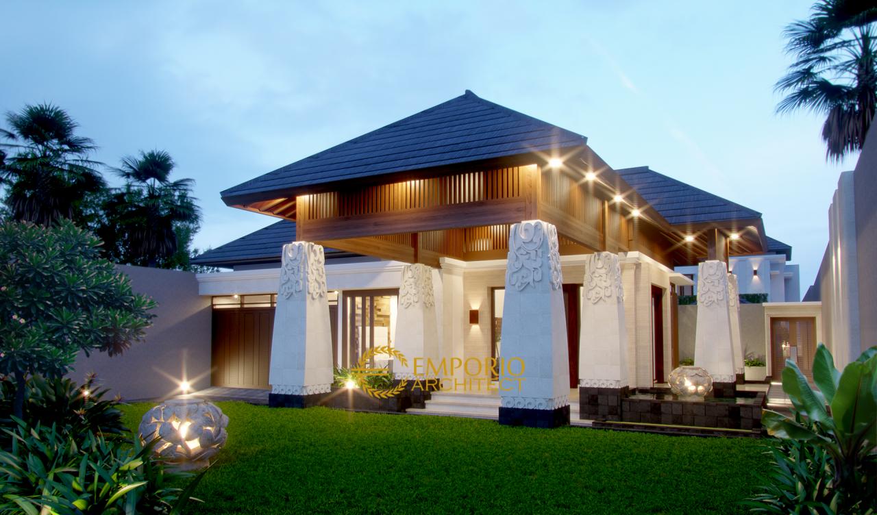 Mr. Bambang Villa Bali House 2 Floors Design - Jakarta