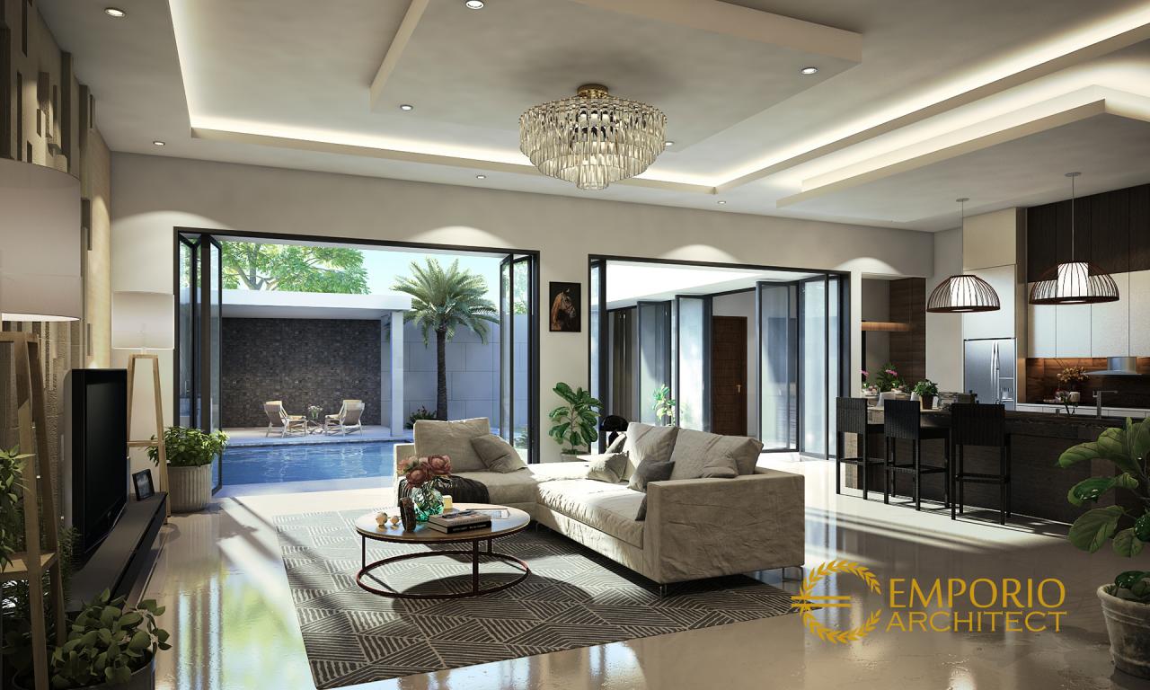  Desain  Rumah  Modern 2 Lantai Bapak Willy  di Jakarta Barat