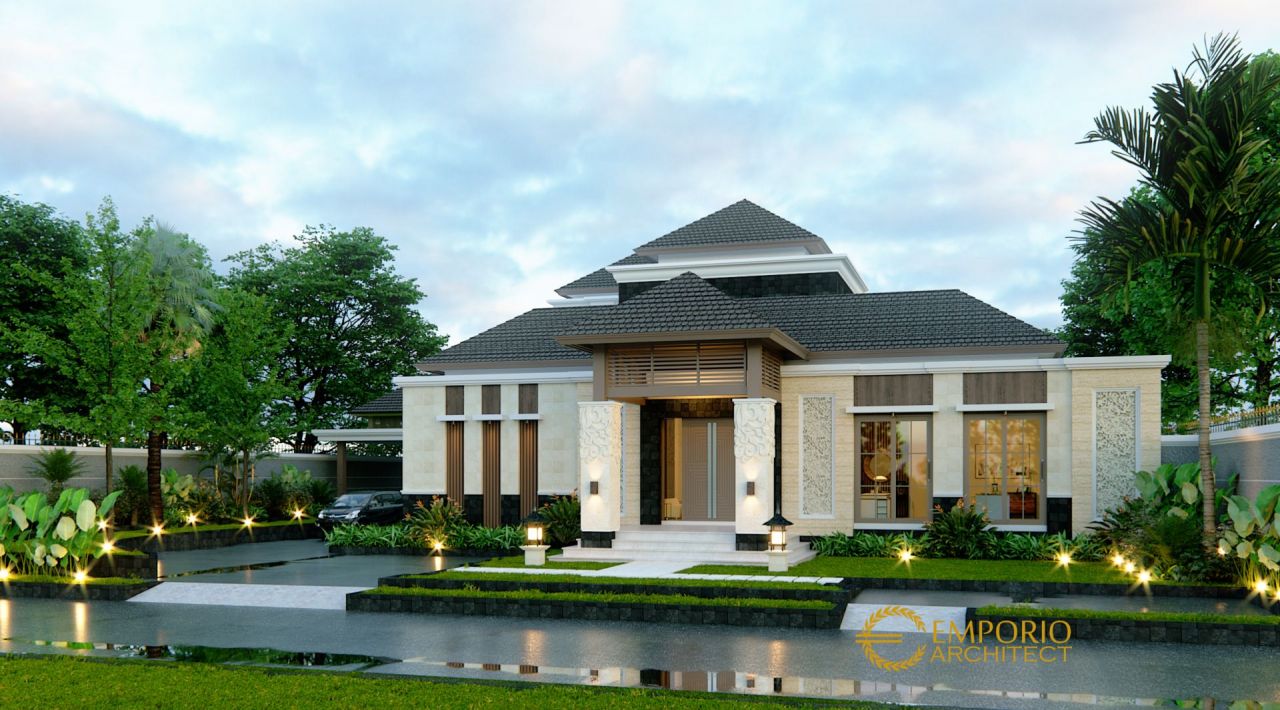 Mr. Chandra Villa Bali House 2 Floors Design - Jakarta