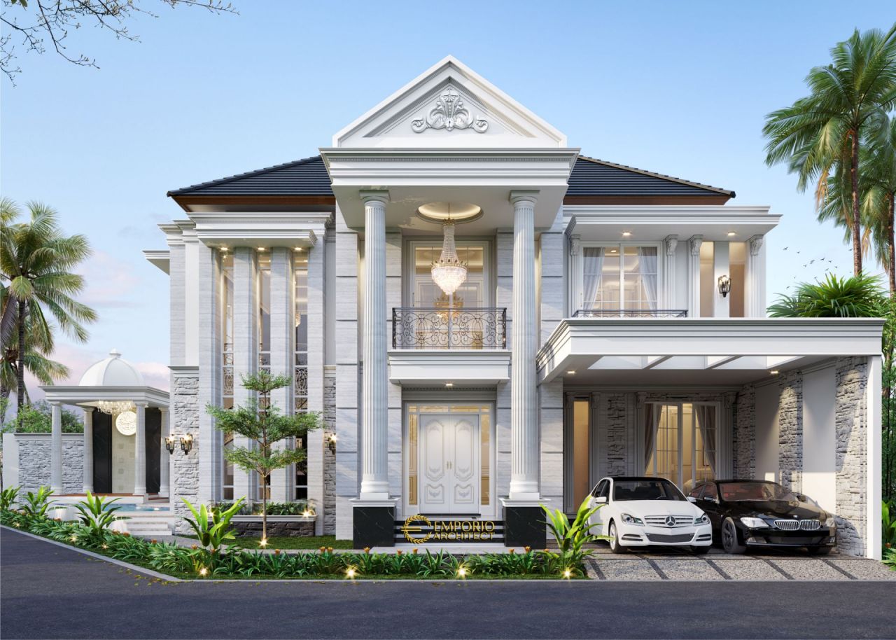 Mr. Biladil Classic House 2 Floors Design - Jakarta Timur