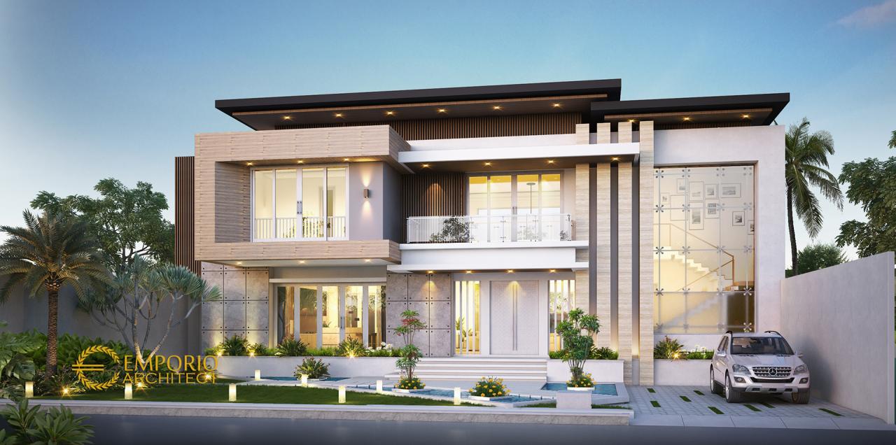 Mr. Dicky Goni Modern House 2 Floors Design - Maumere, Nusa Tenggara Timur