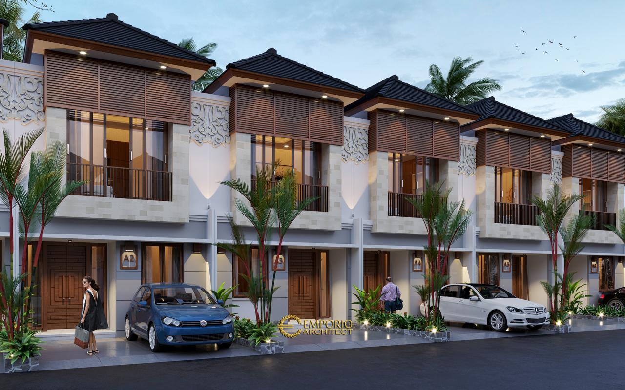 Desain Tipe B 5x12 Night Perumahan Villa Bali The Wimala By Gemintang ...