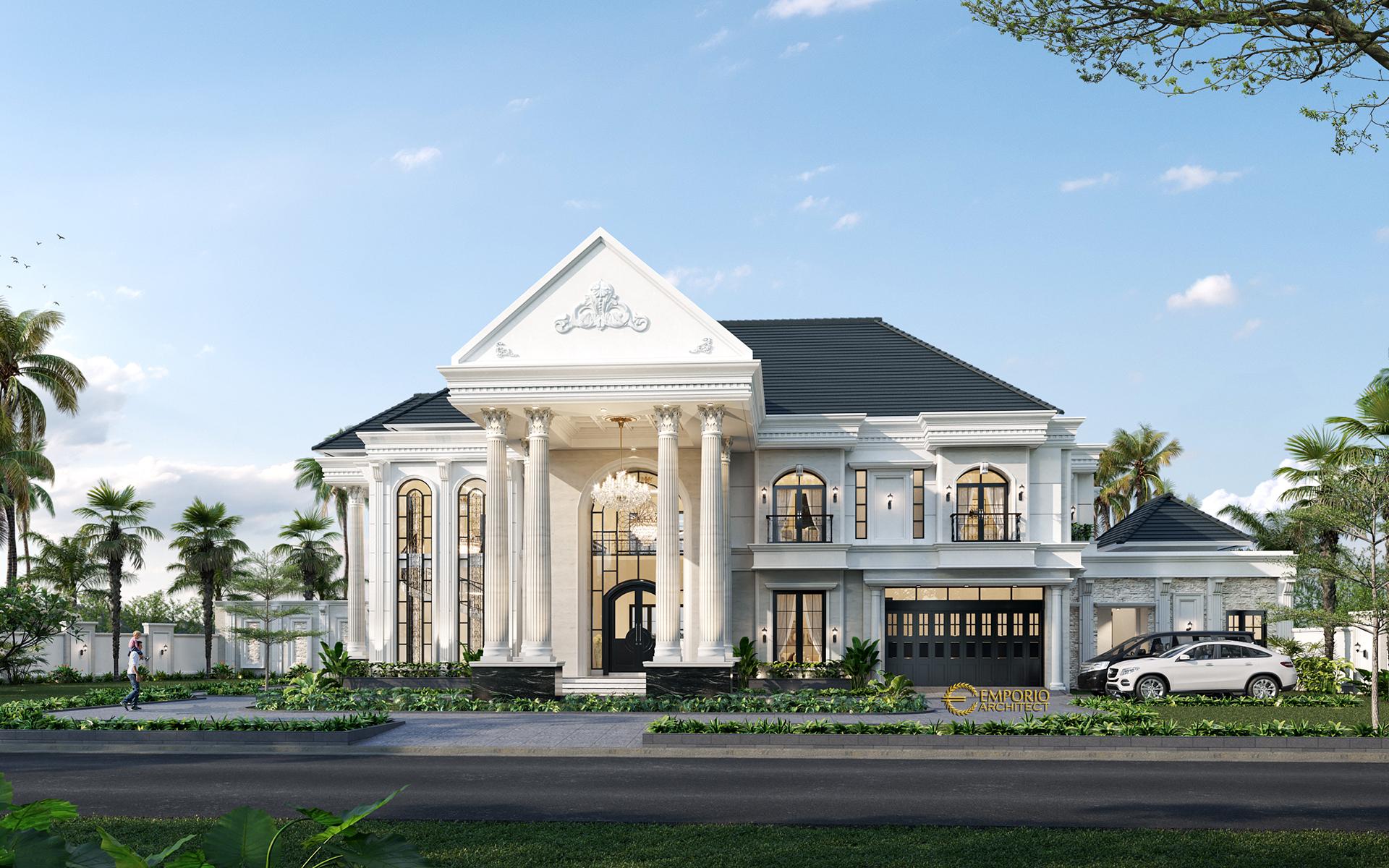 Mr Ronald Classic House 2 Floors Design Manado