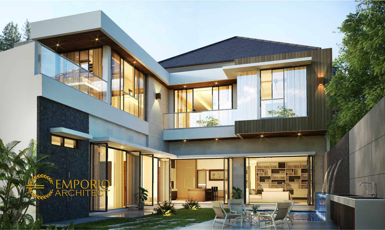 39 Foto Desain Rumah Barat Modern Paling Keren