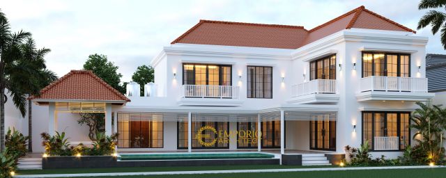 Desain American Style Luxurious Villa 2 Lantai Mr. Vinni di Kerobokan, Badung, Bali