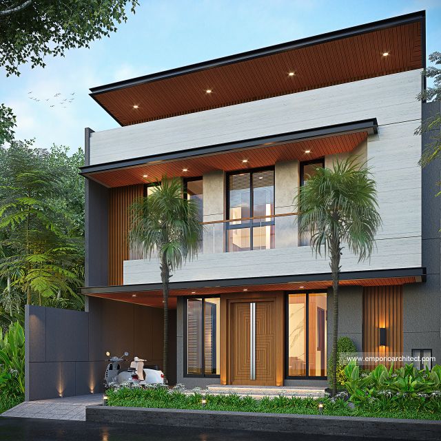 Gambar 3 Desain Kost Modern 3 Lantai Bapak SLM 1951 di  Semarang