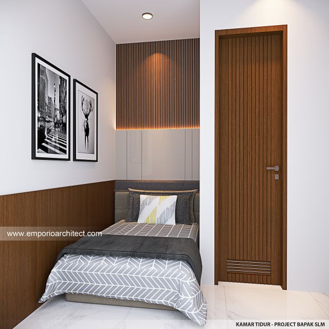 Desain Kamar Tidur Kost Modern 3 Lantai Bapak SLM di Semarang