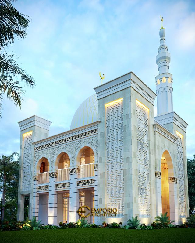 Video Desain Masjid Riyadhuul Ulum Style Classic 2 Lantai  di  Jakarta