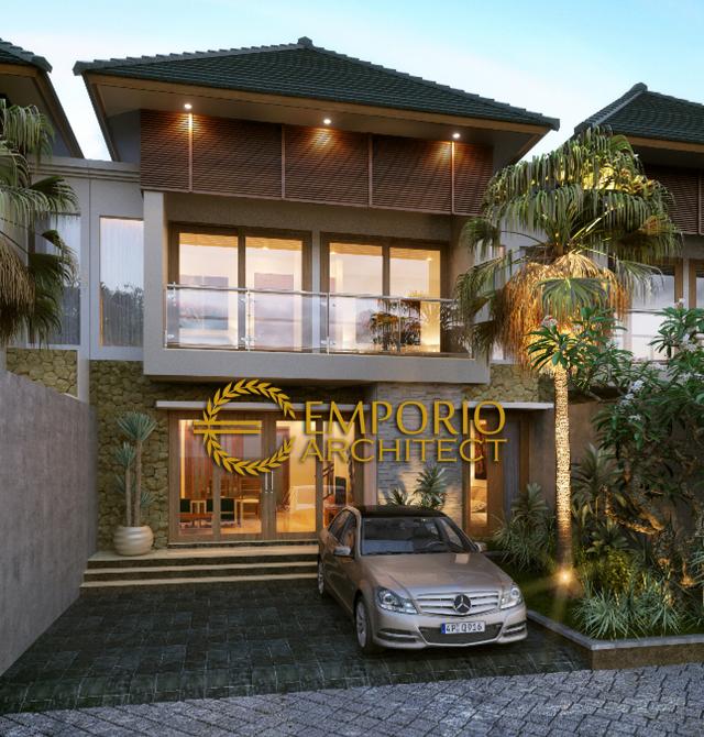 Gambar 3 Desain Perumahan Villa Bali 2 Lantai Bapak Dipa di  Jl. Sekar Jepun, Denpasar, Bali