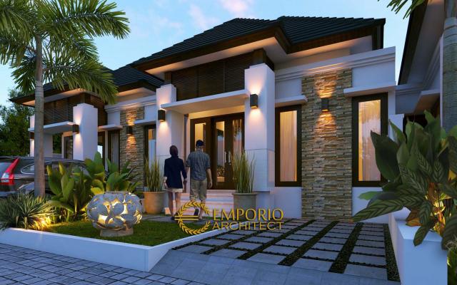 Gambar 2 Desain Perumahan Villa Bali 1 Lantai Sun Harmony Regency di  Tabanan, Bali