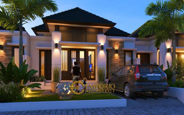 Desain Exterior 6 Perumahan Villa Bali 1 Lantai Sun Harmony Regency di Tabanan, Bali