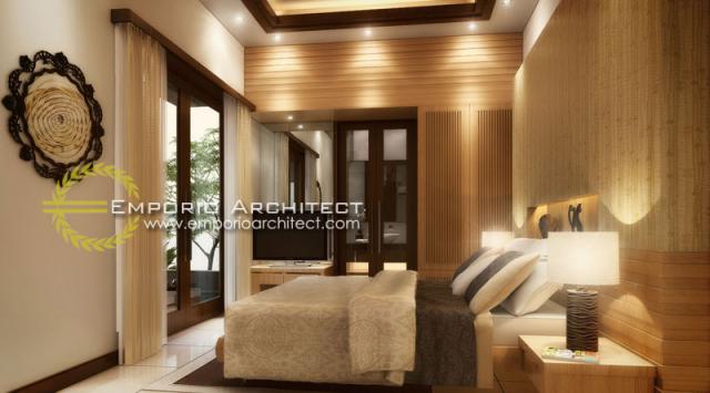 Desain Interior 1 Perumahan Villa Bali 2 Lantai Bapak Elias di Yogyakarta