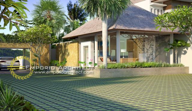 Desain Exterior 2 Perumahan Villa Bali 2 Lantai Lestari Living di Bali