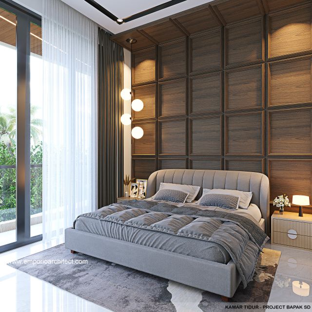 #bedroomdesign - Mr. SD 1909 Modern Residence 3 Floors Design - Jakarta Selatan - Code 41660