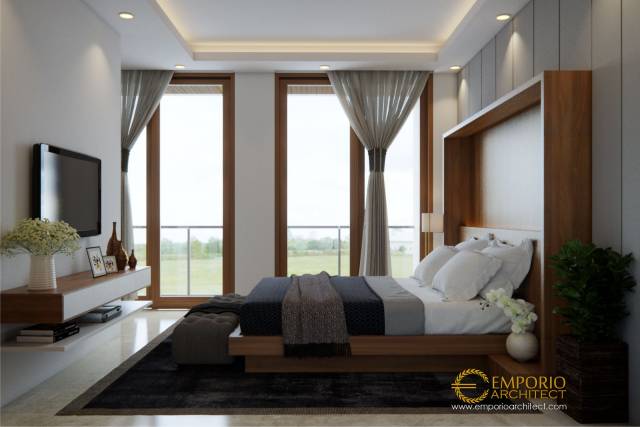 Desain Kamar Tidur Project 532 Rumah Modern 2 Lantai di Surabaya