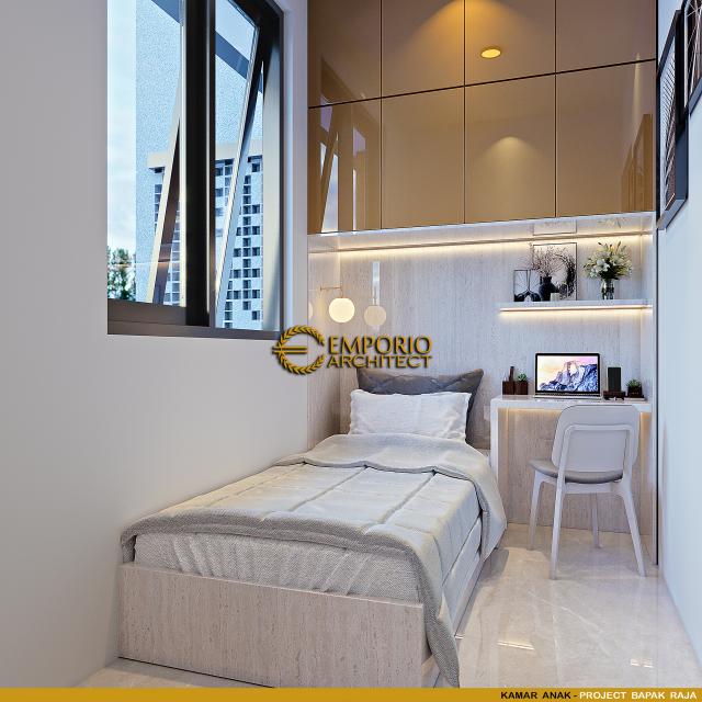 Desain Kamar Tidur Anak Rent House Modern 2 Lantai Bapak Raja di Bogor, Jawa Barat