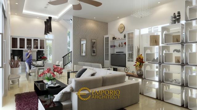 Desain Interior Rumah Classic 2 Lantai Bapak Endra Zulpan di Jakarta