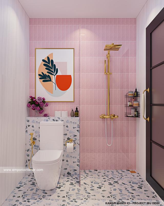 #bathroomdesign - Mrs. DDW Classic House and Salon 2 Floors Design - Klungkung, Bali - Code 33232