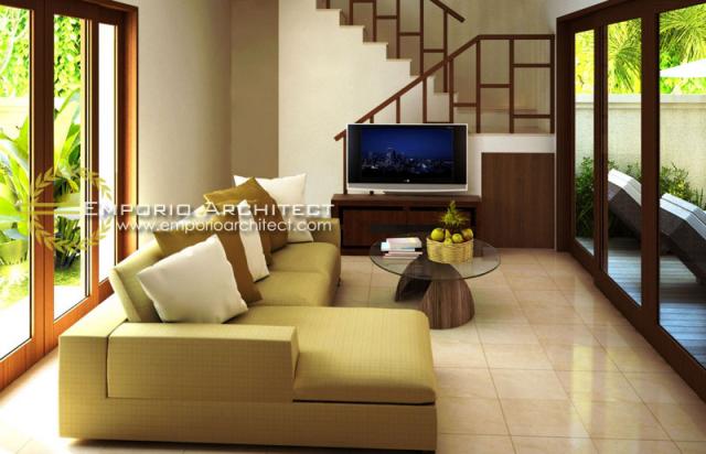 Desain Interior 2 Rumah Villa Bali 2 Lantai Bapak Dewa di Badung,Bali