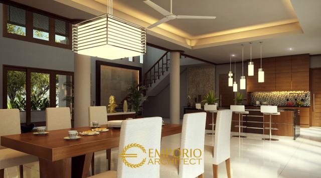 Desain Ruang Makan Rumah Bapak Frans di Jakarta