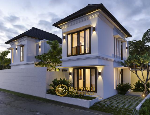 Gambar 3 Desain Rumah Villa Bali 2 Lantai Ibu Wiwit di  Jimbaran