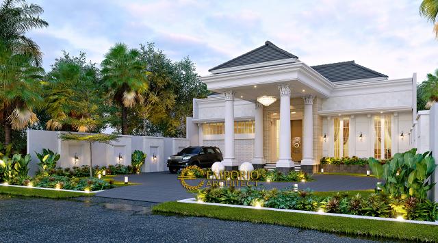 Desain Rumah Klasik 1 Lantai Bapak H. Hori di  Bogor, Jawa Barat