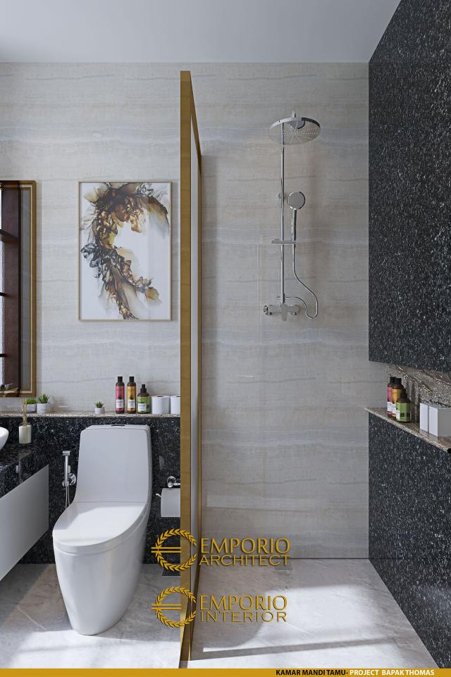 #bathroomdesign - Mr. Thomas Classic House 1 Floor Design - Halmahera, Maluku Utara - Code 18359