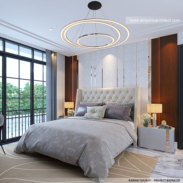 #bedroomdesign - Mr. ED 1749 Classic Art Deco House 2 Floors Design - Yogyakarta - Code 37960