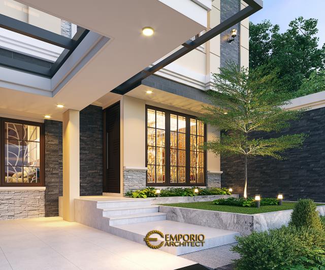 #classichomedesign - Mrs. Yusdiana Classic House 2 Floors Design - Bandung, Jawa Barat - Code 19286