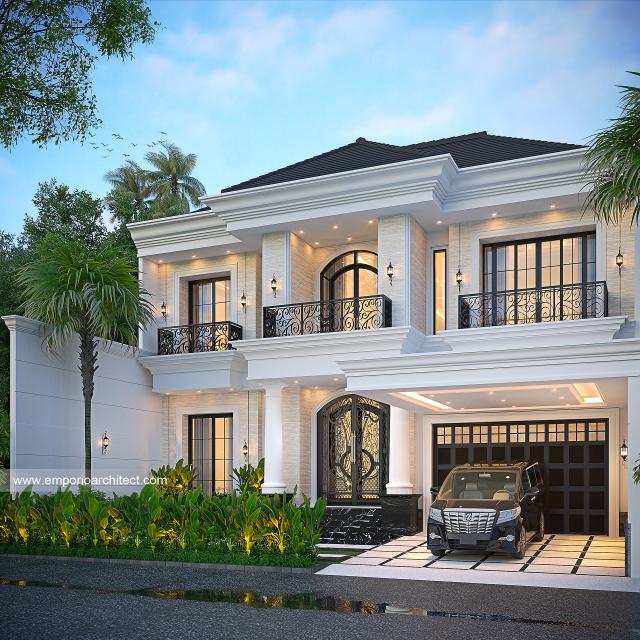 #classichomedesign - Mr. HNO Classic House 2 Floors Design - Semarang - Code 33785