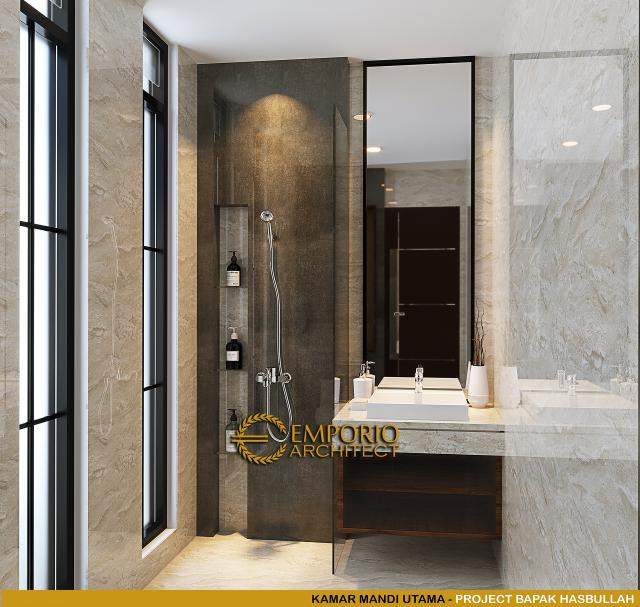 #bathroomdesign - Mr. Hasbullah Classic House 2 Floors Design - Jakarta - Code 15189