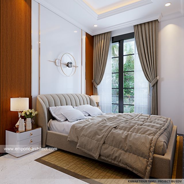 #bedroomdesign - Mrs. EDV 1689 Classic House 2 Floors Design - Pekanbaru, Riau - Code 35721