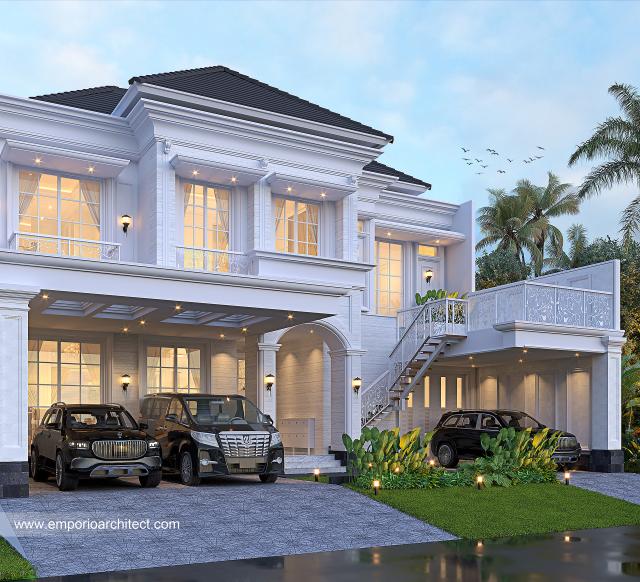 Image 3 Mr. SPR 1459 Classic House 2 Floors Design - Jakarta