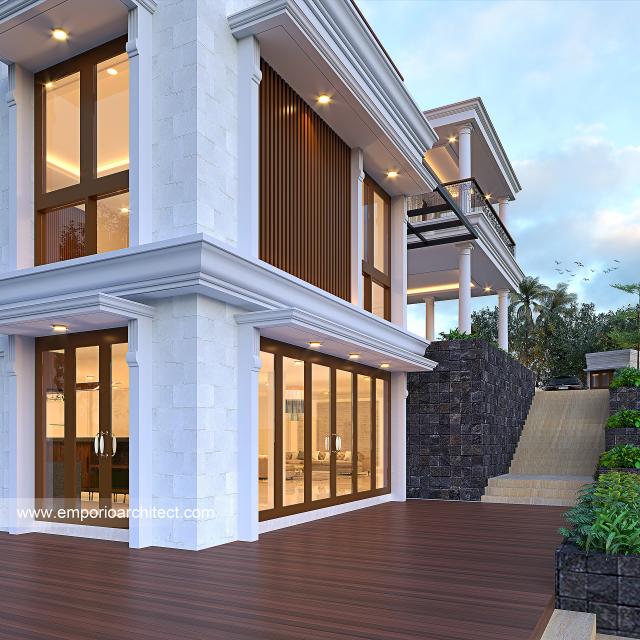 #classichomedesign - Mr. YGK 1404 Classic Modern House 2.5 Floors Design - Sentul City, Bogor - Code 29534