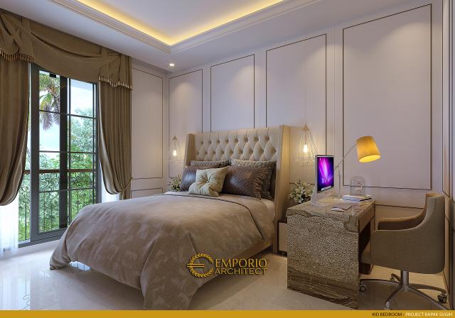 #bedroomdesign - Mr. SGH Classic House 2.5 Floors Design - Jakarta - Code 15292