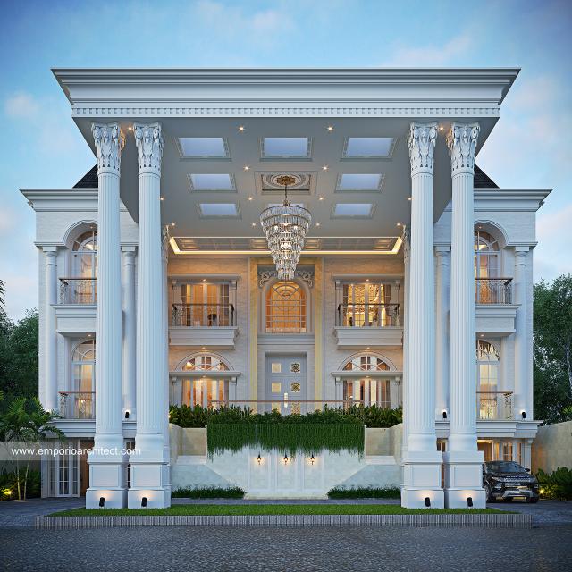 Image 1 Mr. SRN 1583 Classic House 3 Floors Design - Jakarta