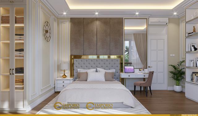 #bedroomdesign - Mr. FJR Classic House 3 Floors Design - Tangerang - Code 19641