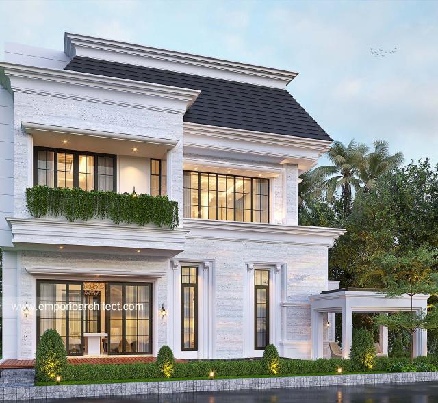 Image 3 Mr. SWT 1437 Classic House 3 Floors Design - Bekasi