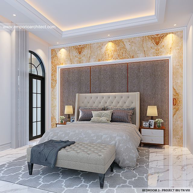 #interiorhomedesign - Mrs. TN 1793 VIII Classic Mediterranean House 4 Floors Design - Jakarta - Code 38815