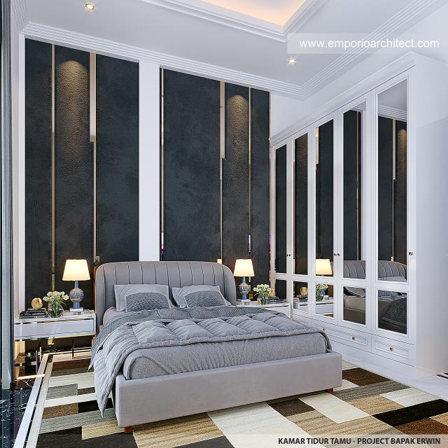 #bedroomdesign - Mr. ERN 1496 Classic House 4 Floors Design - Muara Karang, Jakarta Utara - Code 29284